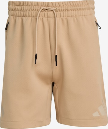 ADIDAS SPORTSWEAR Спортивные штаны 'Z.N.E.' в Бежевый: спереди