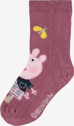 Calzino 'Peppa Pig Dabby' di NAME IT in colori misti