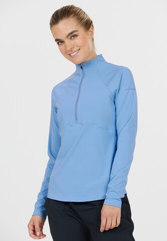 ENDURANCE Performance shirt 'Lucile' in Blue: front