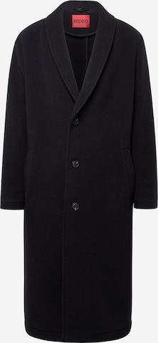 HUGO Red Between-seasons coat 'Marwan' in Black: front