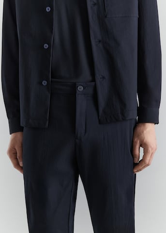 MANGO MAN Slim fit Chino Pants 'Due' in Blue