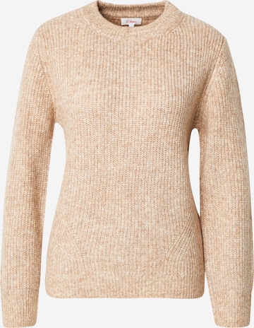 Pull-over s.Oliver en marron : devant