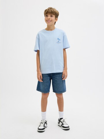 Maglietta 'JJSUMMER VIBES' di Jack & Jones Junior in blu
