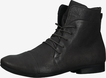 THINK! Lace-Up Ankle Boots in Grey: front