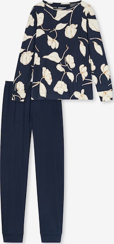 SCHIESSER Pajama ' Comfort Nightwear ' in Blue: front