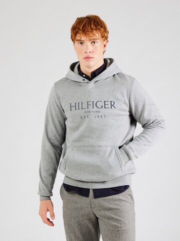 TOMMY HILFIGER Mikina – šedá: přední strana