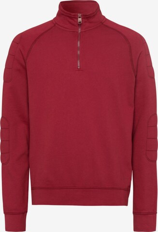 BRAX Sweatshirt 'Sage' in Rood: voorkant