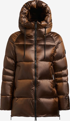 khujo Winter jacket 'Cara' in Brown: front