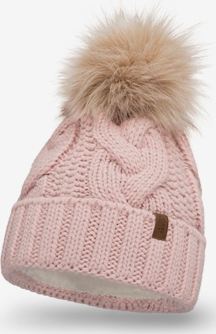Vivisence Mütze '7014' in Pink: Vorderseite