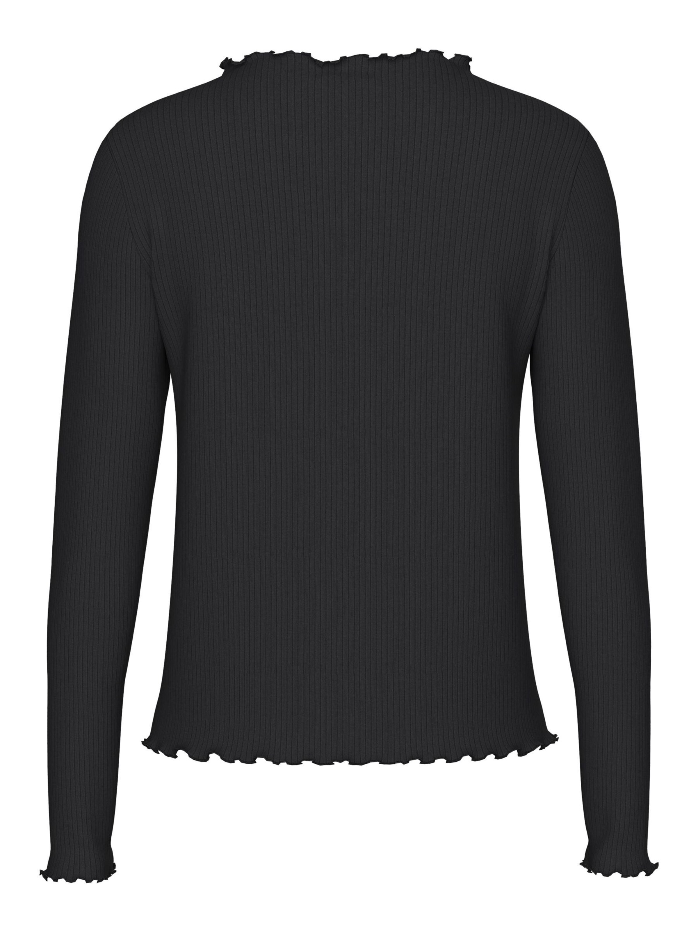 PIECES Shirt 'PCNicca' in Black