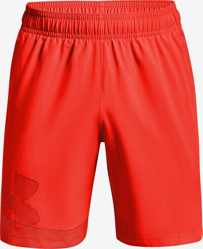 UNDER ARMOUR Sportshorts in feuerrot / schwarz, Produktansicht