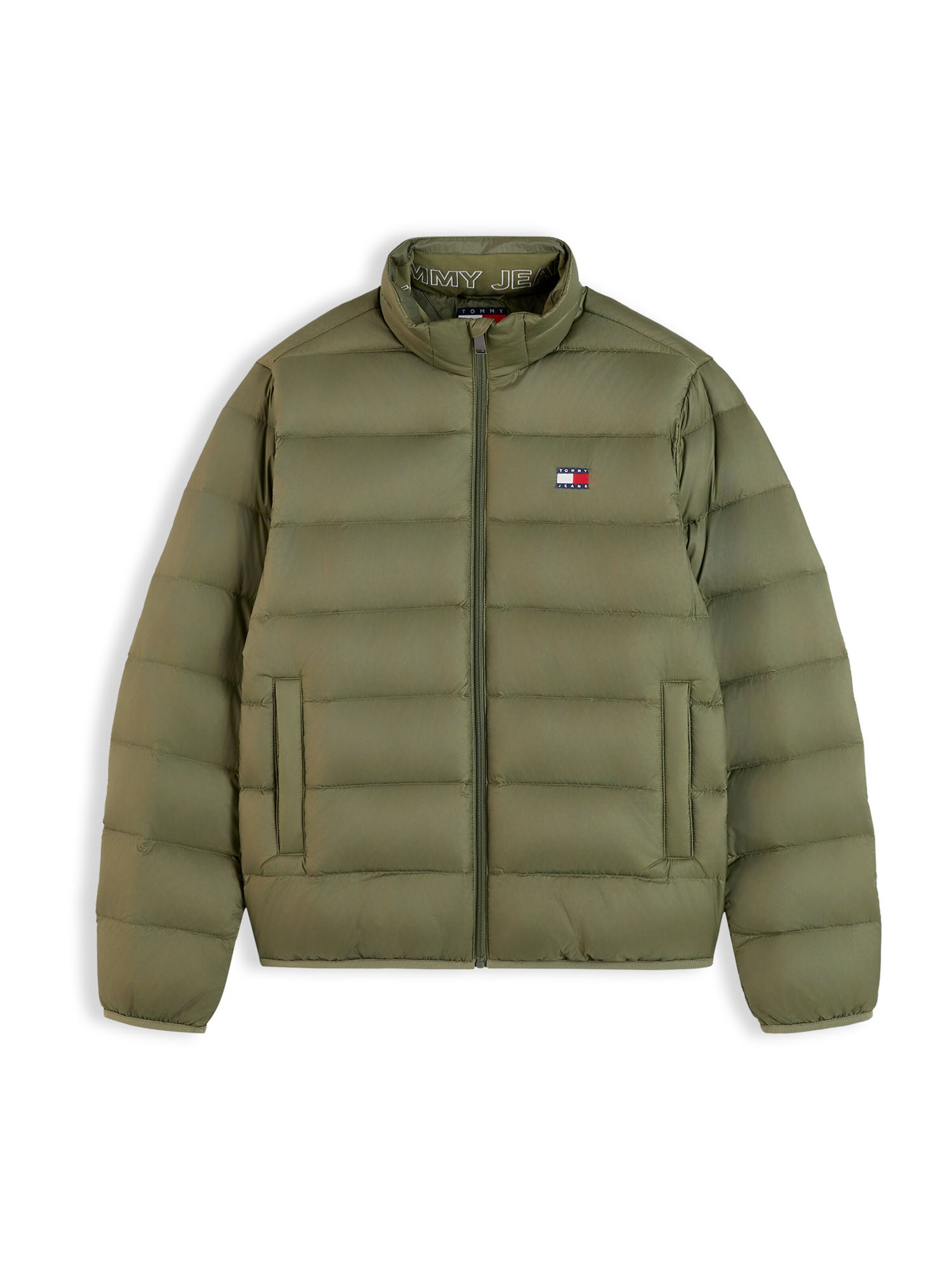 Tommy Jeans Between-Season Jacket in Green: front