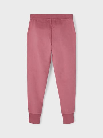 NAME IT - Tapered Calças 'Lena' em rosa