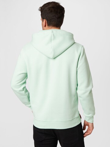 ALPHA INDUSTRIES Sweatshirt in Groen