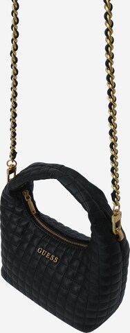 GUESS - Mala de ombro 'TIA' em preto