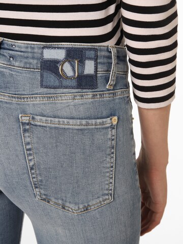 Cambio Wide Leg Jeans 'Tess' in Blau