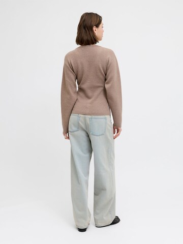 JJXX Gebreid vest 'Diana' in Beige