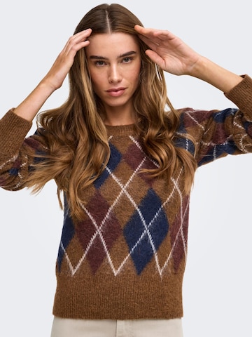 Pullover 'REESE ' di JDY in marrone