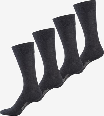 Nur Der Socks in Grey: front