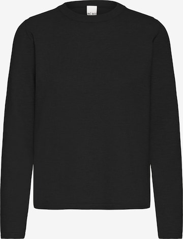 ICHI - Camiseta 'IHLuls' en negro: frente