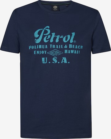 T-Shirt 'Sandcastle' Petrol Industries en bleu : devant