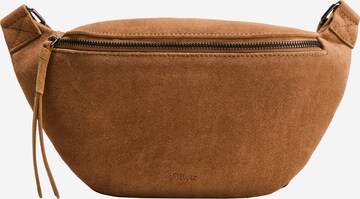 s.Oliver Handbag in Brown: front