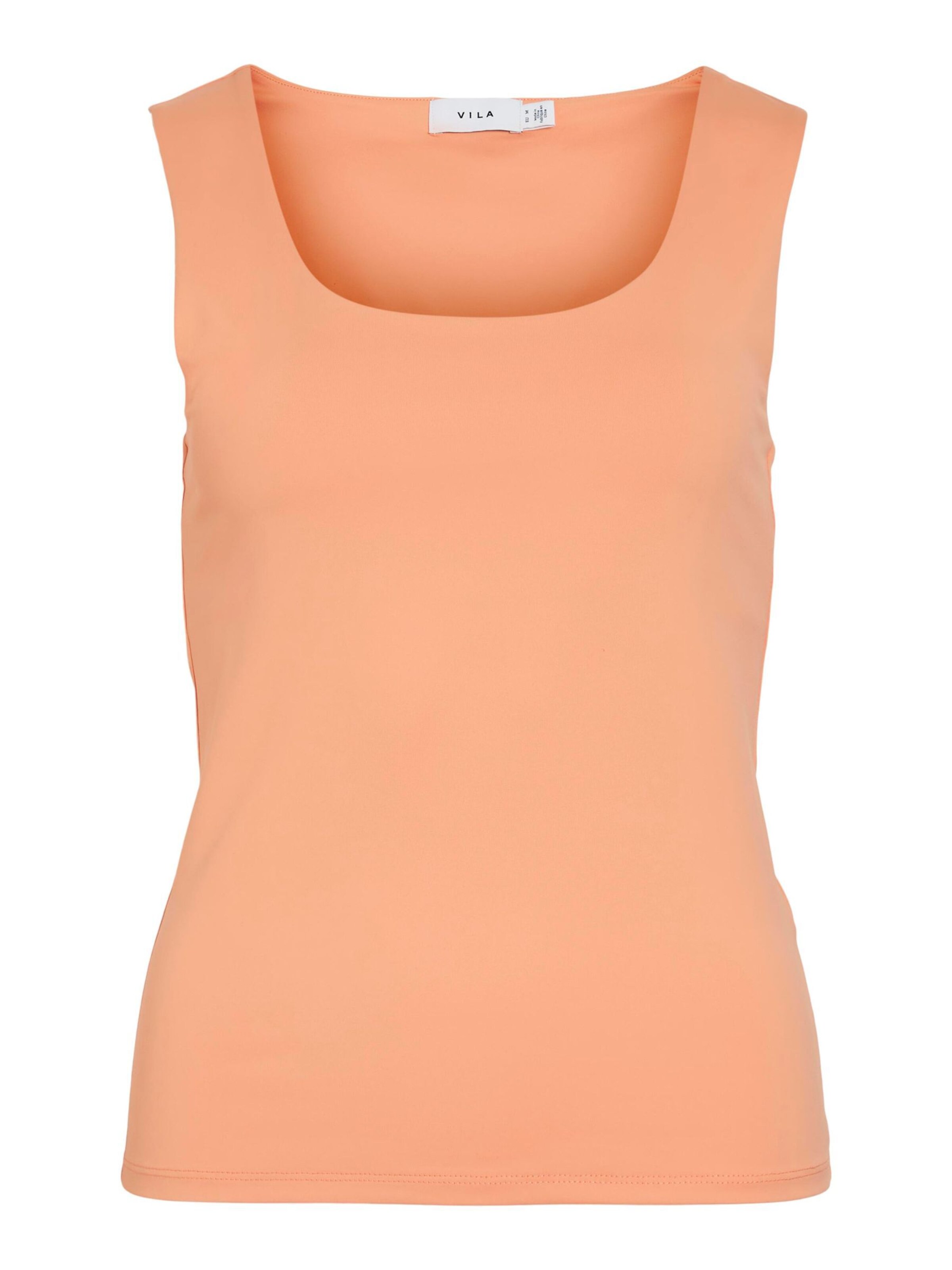 VILA Top 'VIKenza' in Oranje: voorkant