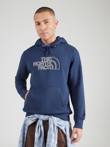 THE NORTH FACE Sweatshirt 'DREW PEAK' in Blauw: voorkant