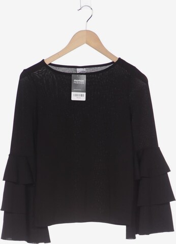 Gina Tricot Langarmshirt XS in Schwarz: predná strana