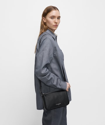 Liebeskind Berlin Schoudertas in Zwart: voorkant