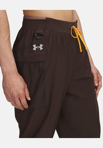 UNDER ARMOUR Sports trousers in Brown, Item view