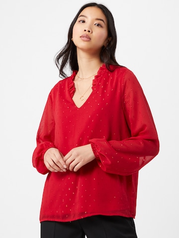 VILA Blouse 'Darcey' in Red: front