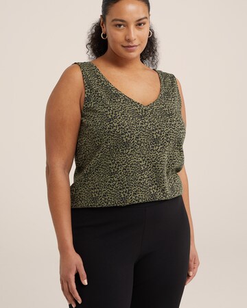 WE Fashion - Top en verde