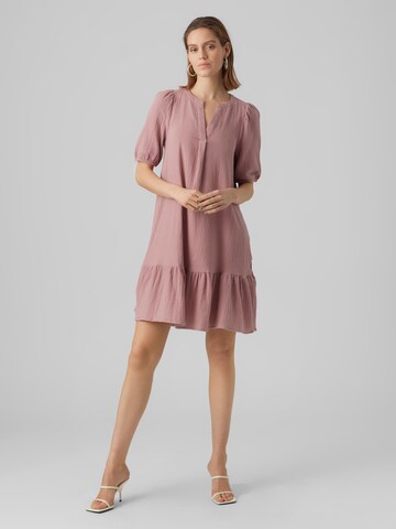 VERO MODA Jurk 'VMNATALI' in Roze