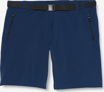 CMP Regular Outdoorbroek in Blauw: voorkant