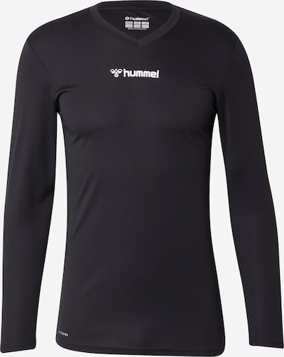 Hummel Toiminnallinen paita 'Essential' koossa S värissä musta / valkoinen, Tuotenäkymä