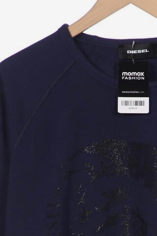 DIESEL Sweatshirt & Zip-Up Hoodie in XL in Blue