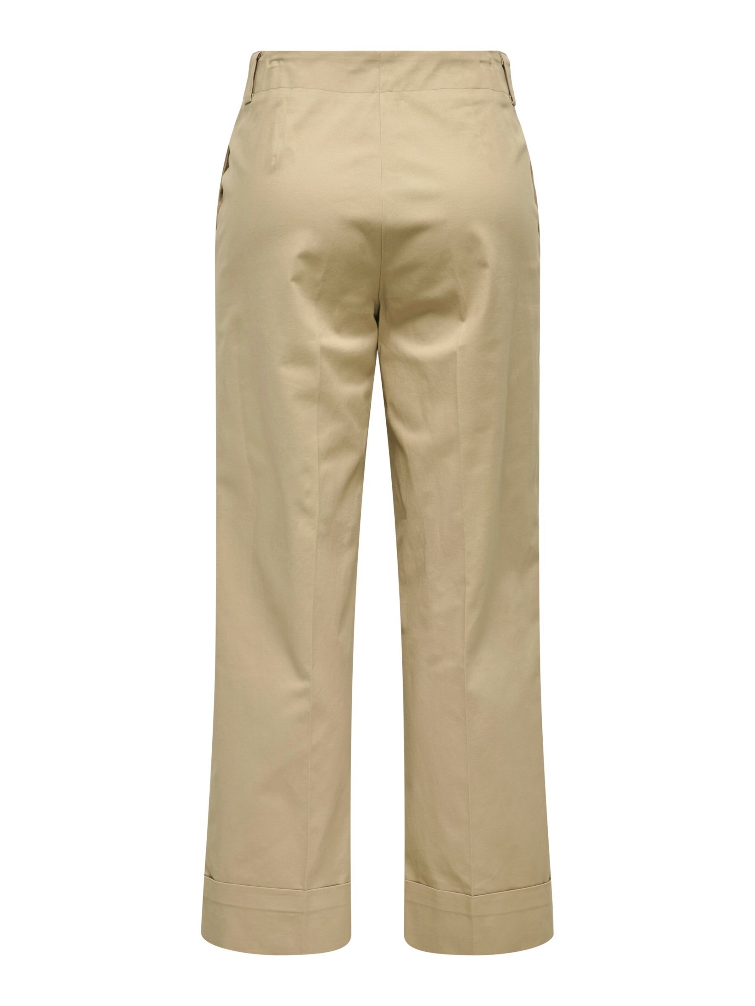 ONLY Regular Chino trousers 'ONLRosalie' in Beige