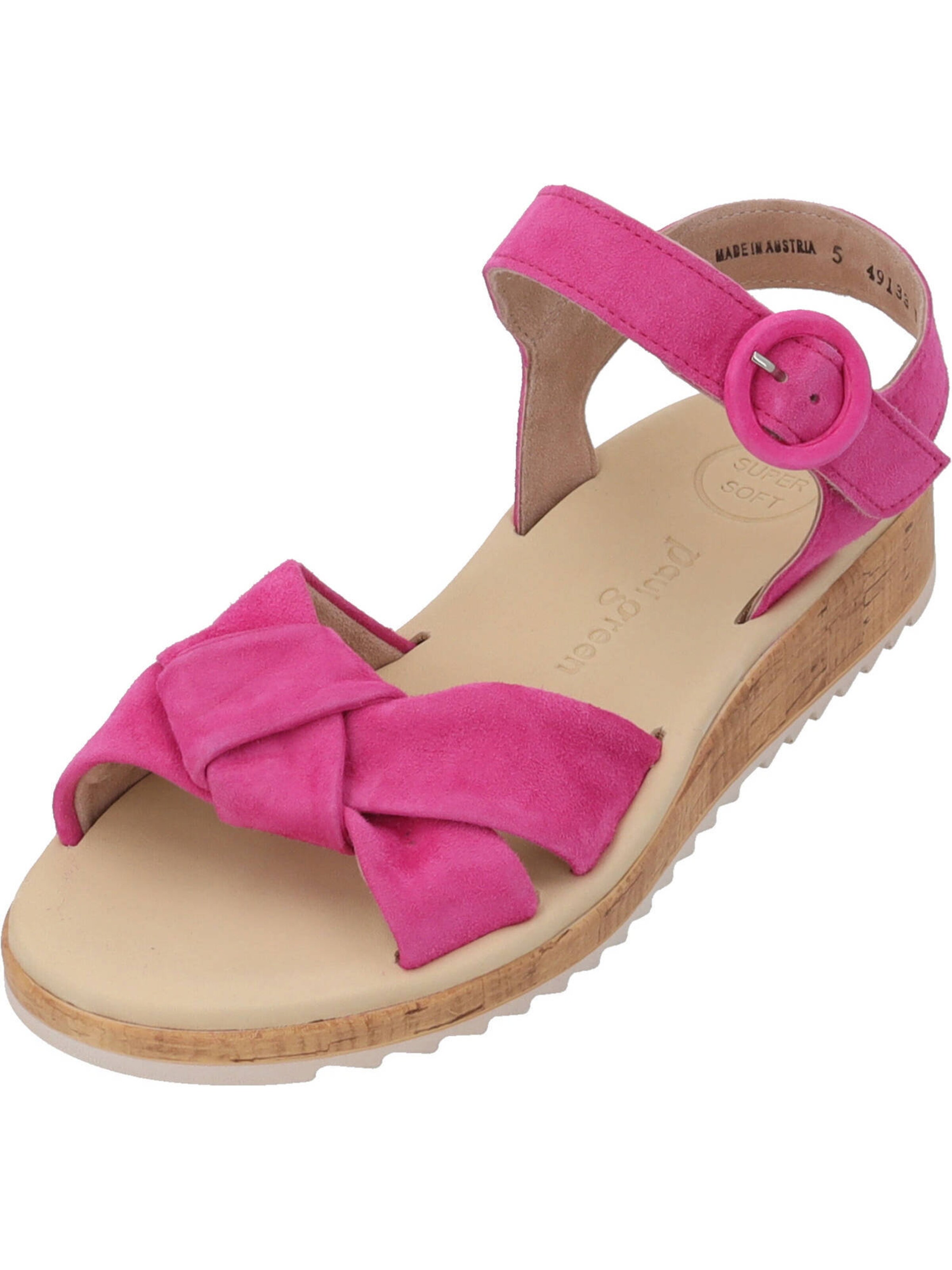 Paul Green Sandaal in Roze: voorkant