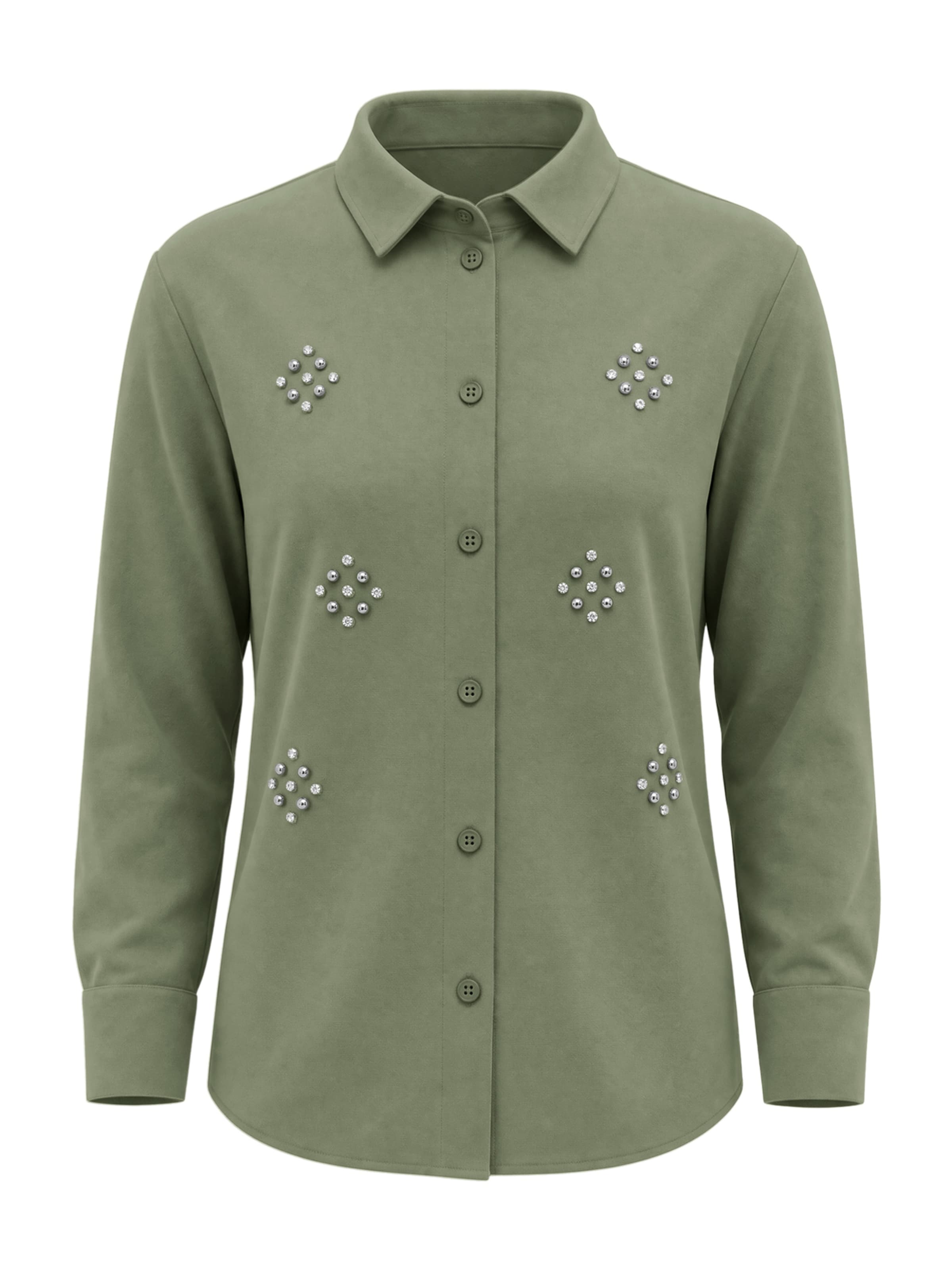 Imily Bela Blouse in Green: front