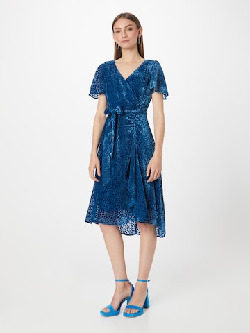 DKNY - Vestido de gala en azul: frente