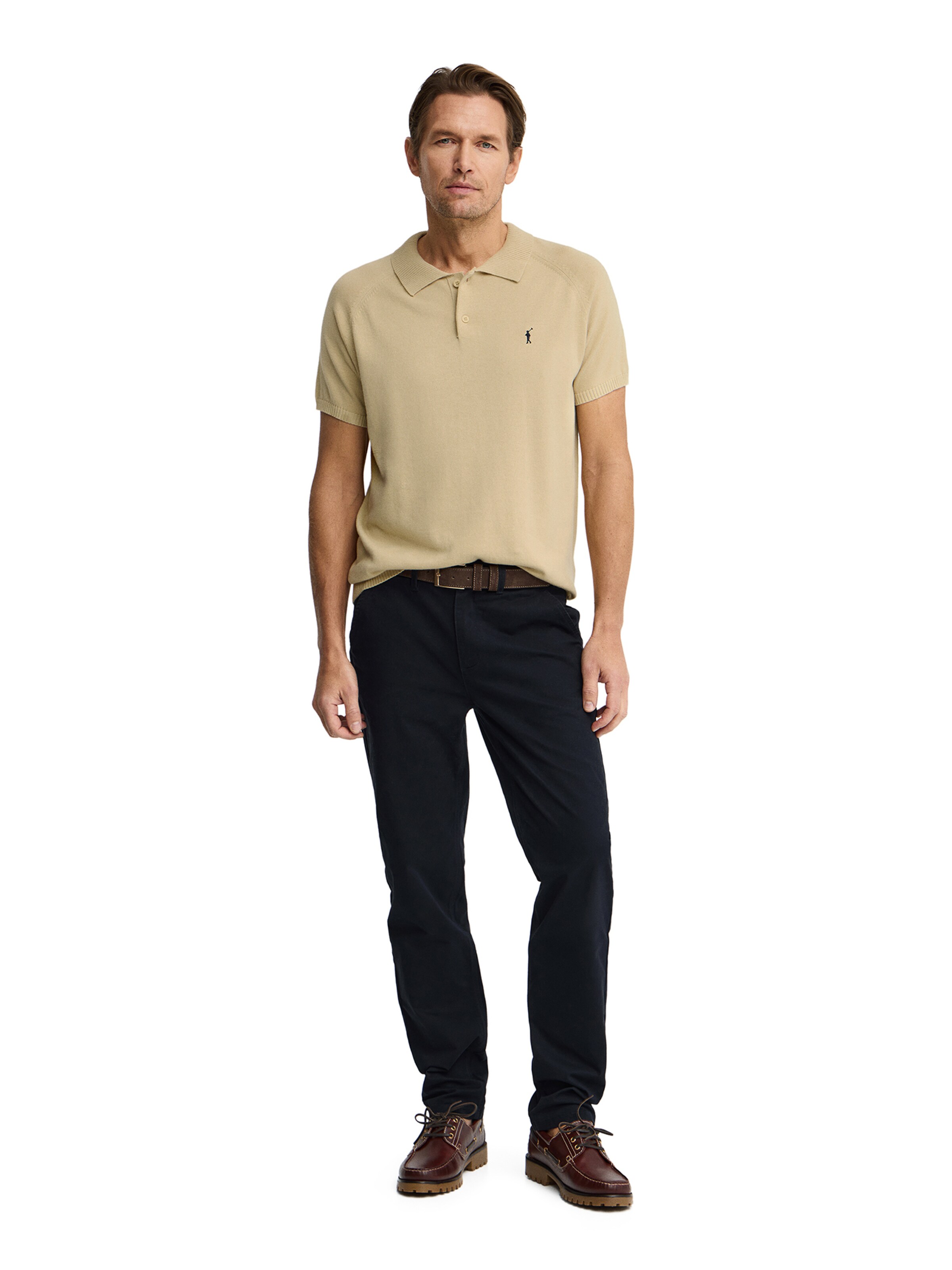 Polo Club Sweater in Beige