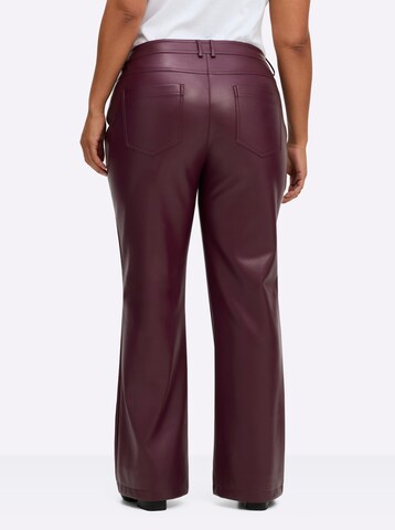 SHEEGO Bootcut Nadrág - piros