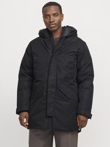 JACK & JONES Functionele jas in Zwart: voorkant