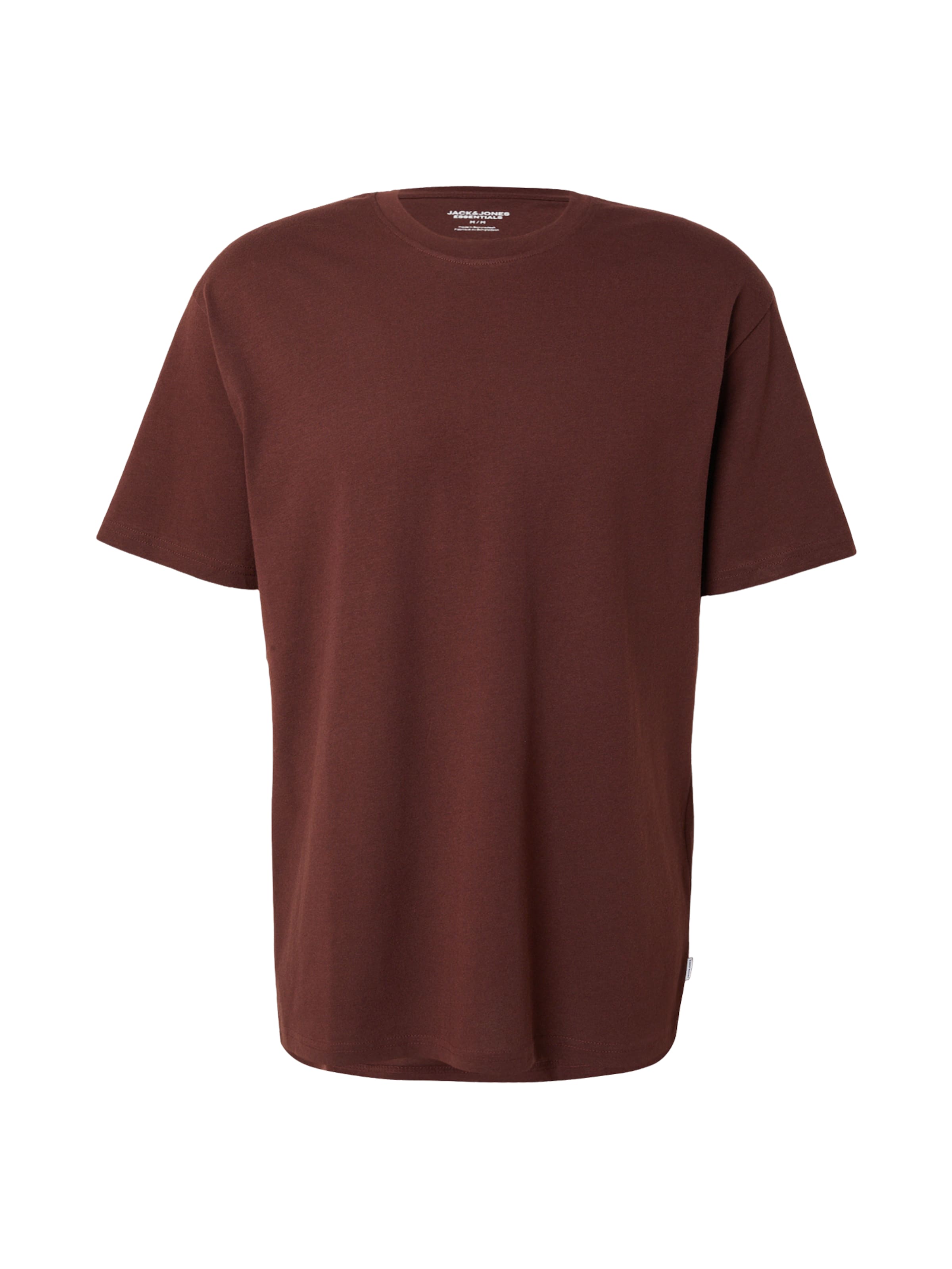 JACK & JONES Μπλουζάκι σε καφέ: μπροστά
