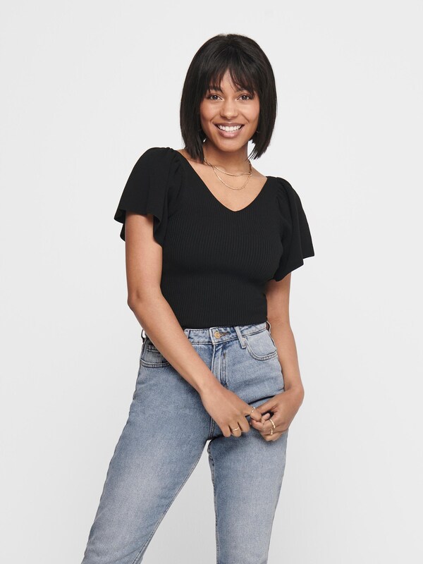 ONLY Sweater 'ONLLeelo' in Black