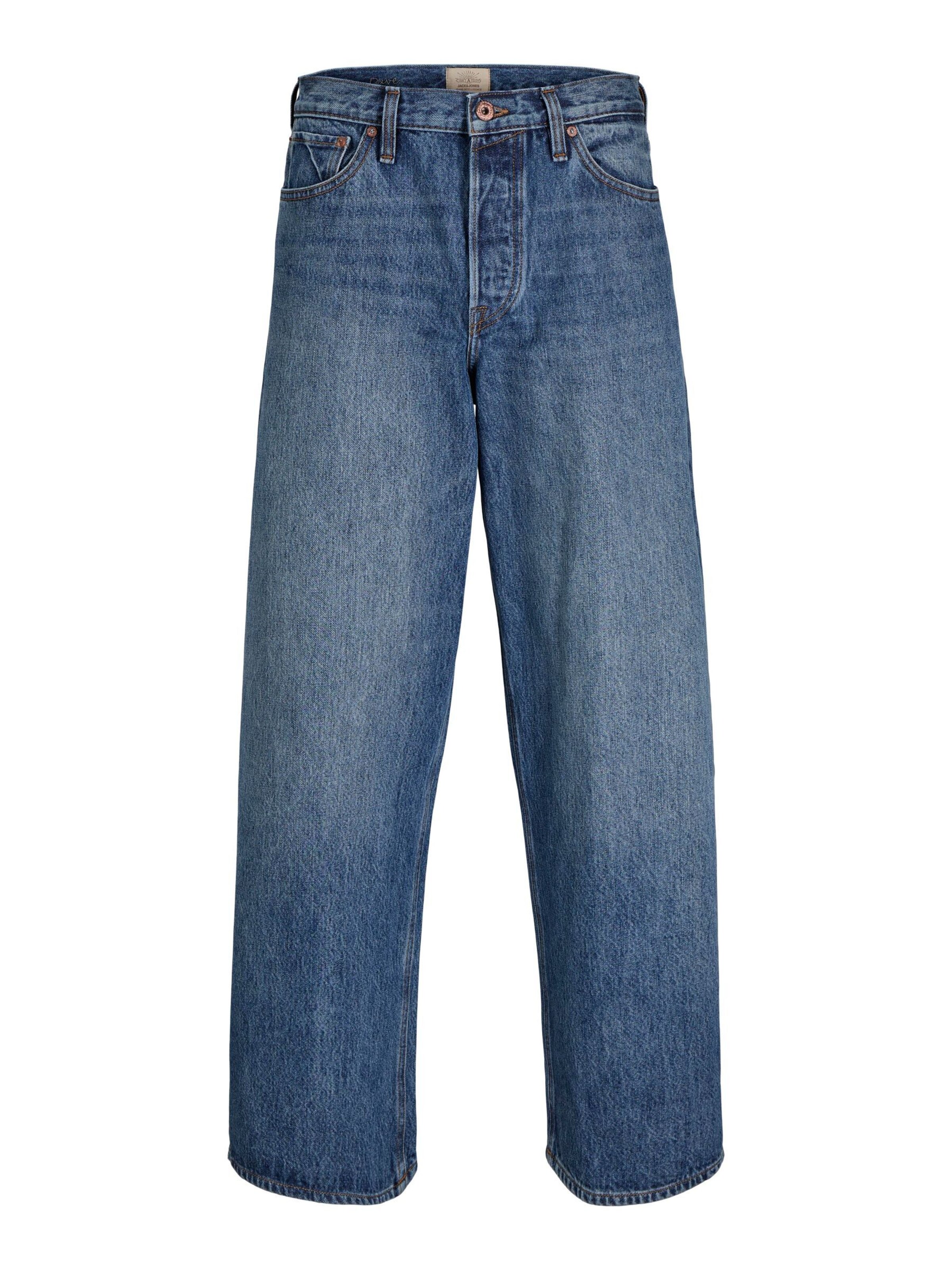 Jack & Jones Junior Loosefit Jeans 'CHRIS' i blå: forside
