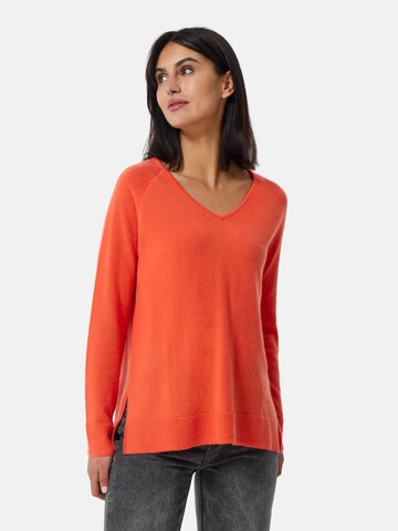 CASH-MERE.CH Sweater in Orange: front