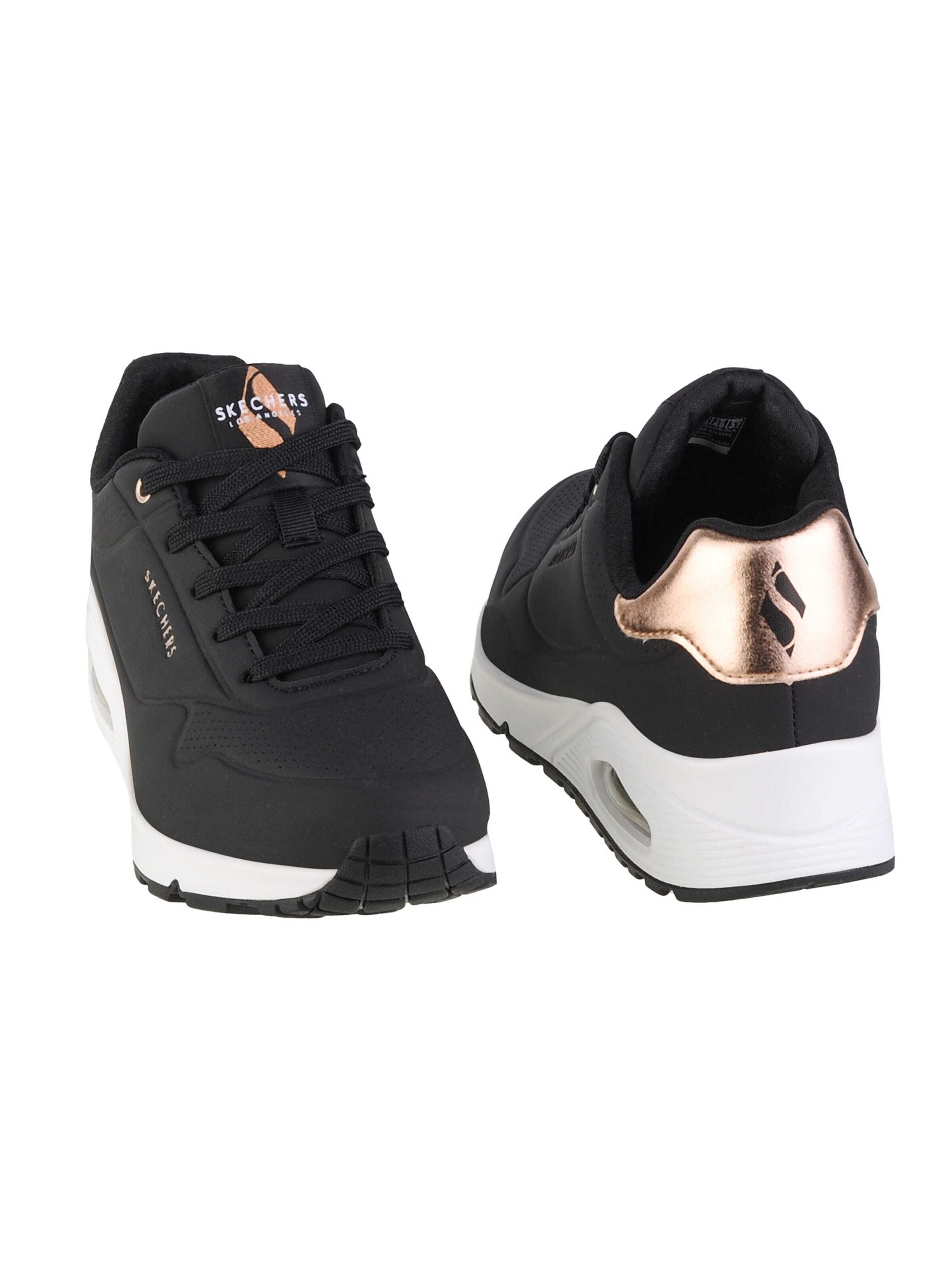 Sneaker bassa 'Uno-Golden Air' di SKECHERS in nero