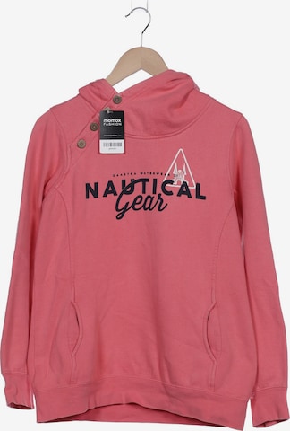 Gaastra Sweatshirt & Zip-Up Hoodie in L in Pink: front